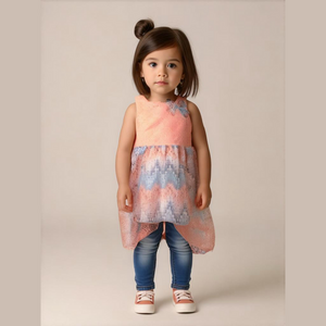Asymmetric dress. 4T